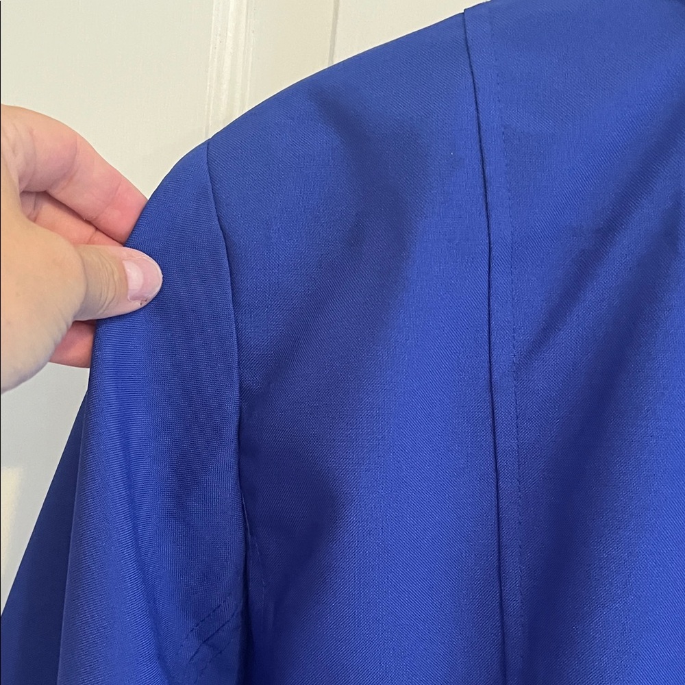 Roaman's 26w Women's Royal Blue Suit Jacket brand new - Picture 6 of 7